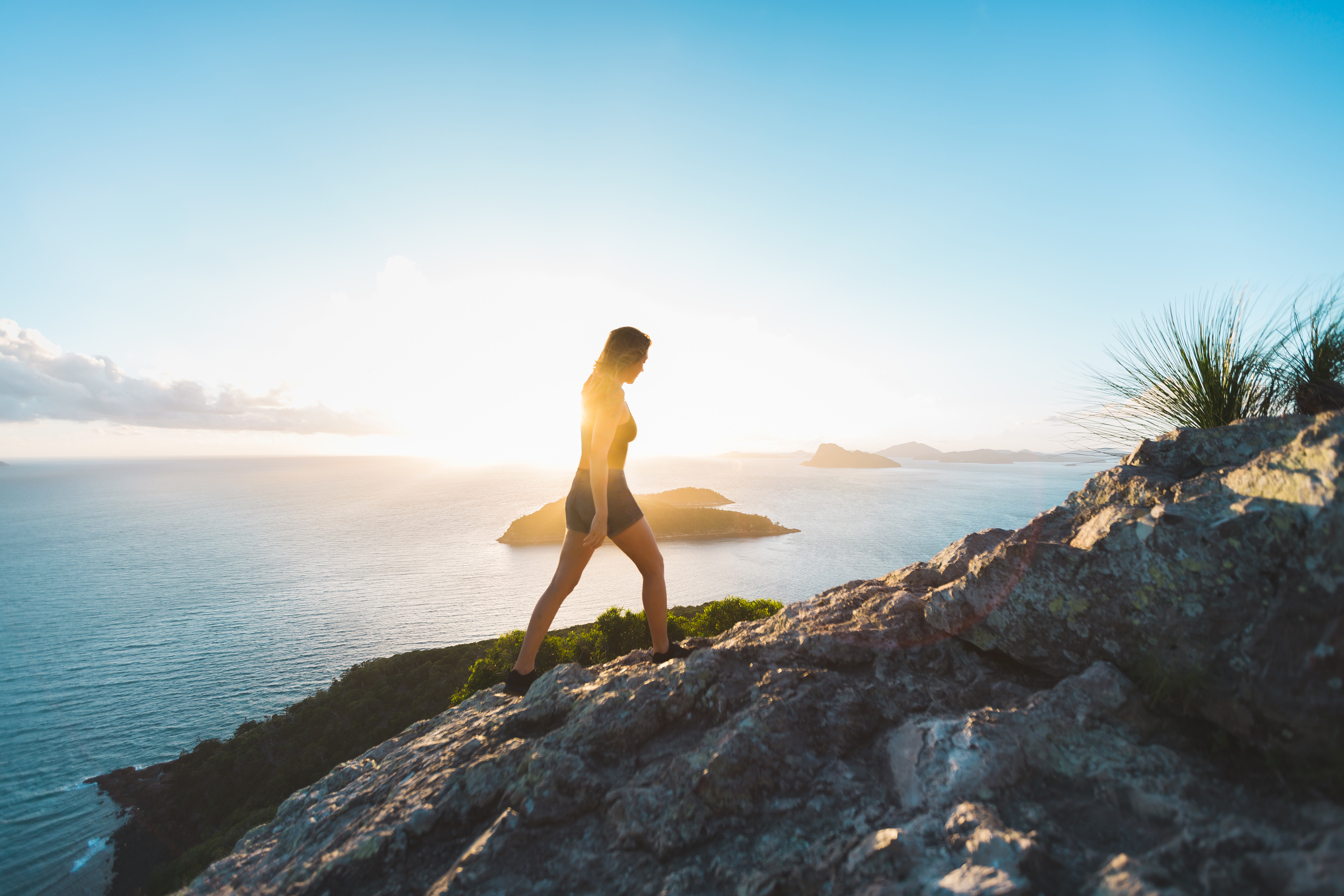 Watch the sunrise over the water - Hamilton Island 